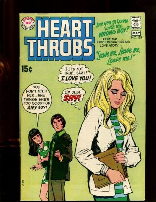 Heart Throbs 125 (9.  0) Leave Me Leave Me 1970