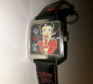 Betty Boop Collectible Wrist Watch Tm Heart/fs