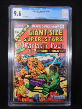 Giant - Size - Stars 1 Cgc 9.  6 White Pages Thing Vs Hulk