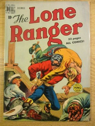 The Lone Ranger 18 Dec 1949 Comic Book Golden Age High Gloss Cover Fine/ Fine,
