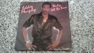 EDDIE MURPHY Party All the Time 7 ' 45 Very Rare PORTUGUESE CBS PROMO 1985 2