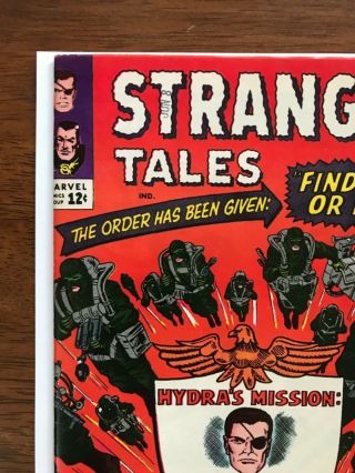 Strange Tales 136 NM - 9.  2 White Pages Newstand Quality Bright Color Gloss 2