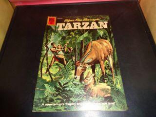 Tarzan 127 1961 Dell Comic Book Silver Age Edgar Rice Burrough 
