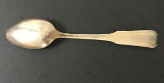 Antique Sterling Silver Tea Spoon Souvenir Columbia Co Court House WI R Wallace 4