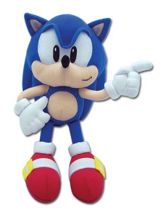 Real Authentic Ge Classic Sonic The Hedgehog 8 " Stuffed Plush Doll Ge - 7088