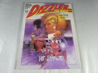 Marvel Graphic Novel 12 Dazzler The Movie Comic Tpb