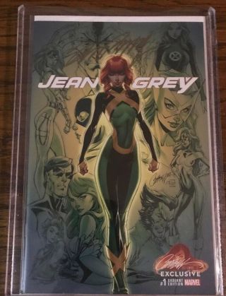 Jean Grey 1 J Scott Campbell (exclusive Cover A Signed W/coa)