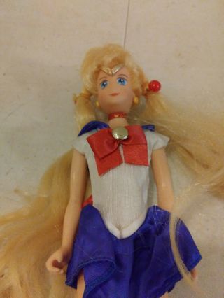 Sailor Moon Deluxe Adventure Dolls Blonde Serena 11.  5 