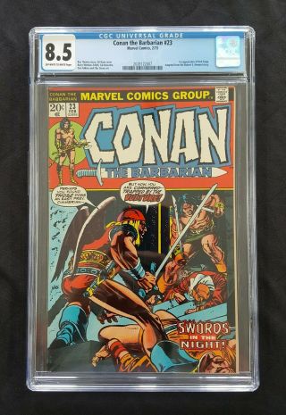 Conan The Barbarian 23 1st Apperance Red Sonja Cgc 8.  5