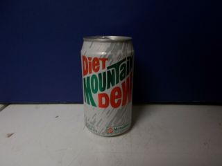 1992 Diet Mountain Dew Soda Can.