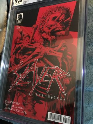 Slayer 1 Eric Powel Variant Cgc 9.  8 Dark Horse Comics Repentless Htf
