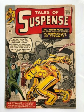 Tales Of Suspense 41 Marvel Comics 1963