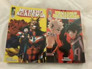 My Hero Academia Vol 1 & 2 Manga