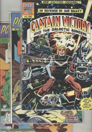 Captain Victory And The Galactic Rangers 1— 9,  11— 13 And Special 1 Vf