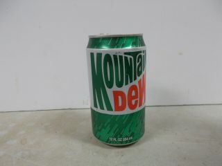 1989 Mountain Dew Soda Can.