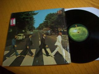The Beatles,  Abbey Road,  1971 Apple Press.  Vg To Ex Cond.