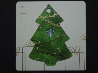 Starbucks Macau Card 2018 Christmas Tree For Collector