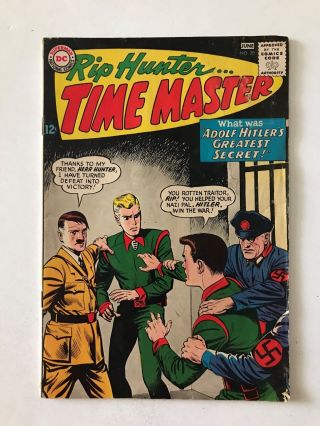 Rip Hunter: Time Master 20 (dc Comics; June,  1964) - Adolf Hitler - Fine