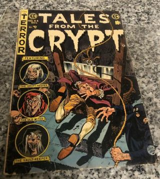 Tales From The Crypt 44 Pre Code Horror Guillotine