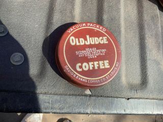 Old Judge Coffee Jar? Lid