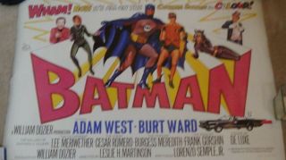 Vintage Batman Movie Poster