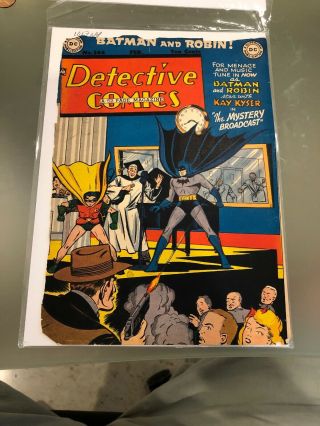 Detective Comics 144 [1949] Front Cover Only Gun Play