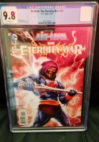 He Man The Eternity War 10 Classic Skeletor Cover Cgc 9.  8