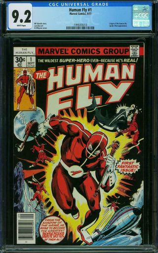 The Human Fly 1 - Cgc 9.  2 Nm - Marvel 1977