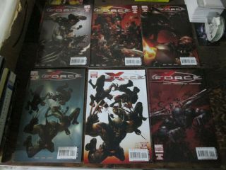 X - Force 1 2 3 4 5 6 Comic Nm 2008 3rd Series Bloody Variant Wolverine X - 23 X - Men