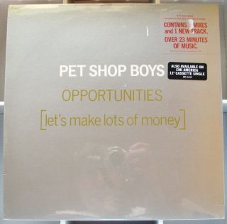 Pet Shop Boys Opportunities 12 Inch 1986 Emi America