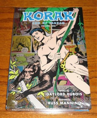 Korak Son Of Tarzan Archives Volume 2 Hardcover,  Dark Horse,  Gold Key