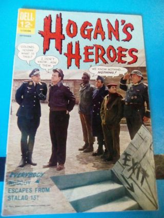 HOGAN ' S HEROES 2 Dell 1966 Steve Ditko Art Rare NM Gem 6