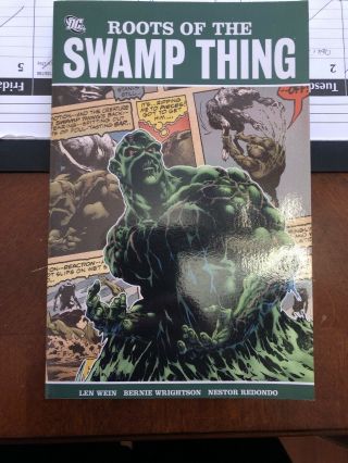 Roots Of The Swamp Thing Tpb Dc Comics Len Wein Bernie Wrightson