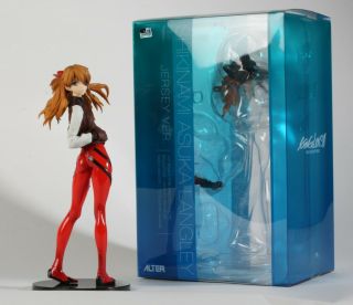 Anime Eva Neon Genesis Evangelion Asuka Langley Soryu Pvc Figure No Box