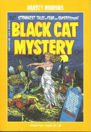 Black Cat Mystery Vol 2 - Harvey Horrors - Precode Horror Comics 1952 - Color