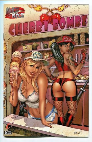 Notti & Nyce 9 Naughty Variant Cover Alex Kotkin Counterpoint Comics Ice Cream