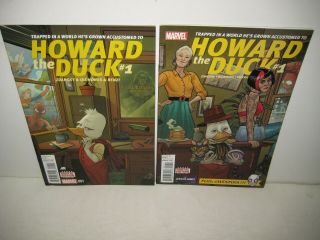 Howard The Duck 1 (jan 2016 Marvel) 1st Full Appearance Of Gwenpool Comic Book