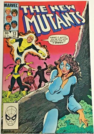 Mutants 13 Fn/vf 1984 Marvel Comics