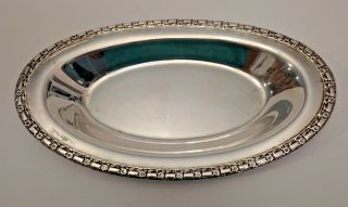 Silverplate Bread Tray - Camelot - International Silver Company - Vintage/antique