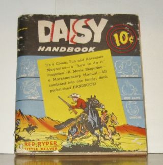 1946 Daisy Bb Gun Handbook Red Ryder & Little Beaver,  Buck Rogers Atomic Pistol