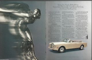 1990 Rolls Royce 2 - Page Advertisement,  Hood Mascot Close - Up Photo