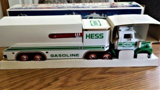 1995 Hess Toy Truck And Helicopter - Complete With Insert - Box -