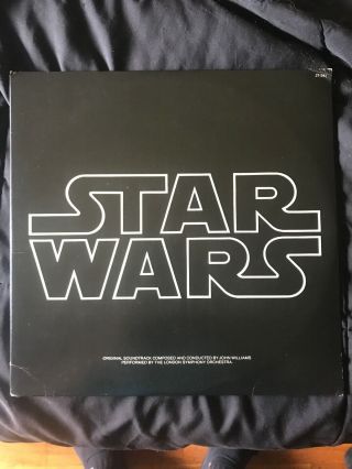 Star Wars Sound Track Lp Composed By John Williams 1976