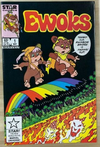 Ewoks 1 Star Wars (1985) Marvel Comics Fine,