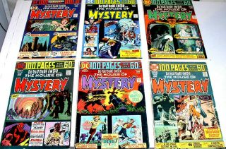 House Of Mystery 224 225 226 227 228 And 229 All Six 100 Pagers