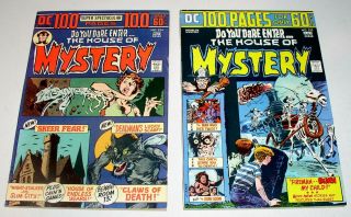 HOUSE OF MYSTERY 224 225 226 227 228 and 229 ALL SIX 100 PAGERS 2