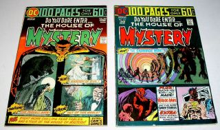 HOUSE OF MYSTERY 224 225 226 227 228 and 229 ALL SIX 100 PAGERS 3