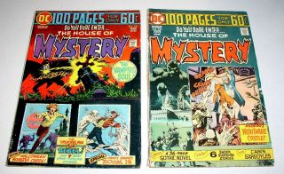 HOUSE OF MYSTERY 224 225 226 227 228 and 229 ALL SIX 100 PAGERS 4