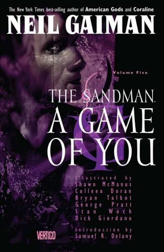 Sandman Vol 5: A Game Of You By Neil Gaiman 1999 Hc Dc Vertigo Comics Oop