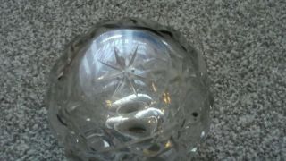 Hallmarked Silver Top Cut Glass Perfume Bottle 2